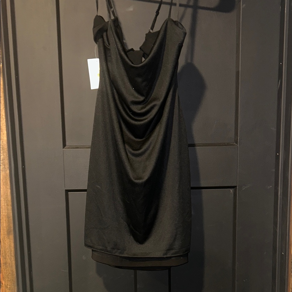 B Darlin Elegant Black Dress - Picture 5 of 6